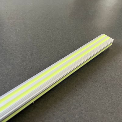 ODM Aluminum Photoluminescent Stair Nosing For Indoor Outdoor