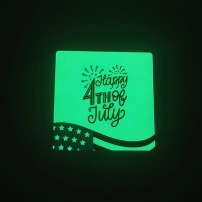 Over 8 Hours Glowing Time Photoluminescent Signage For Standards And Long Lifespan